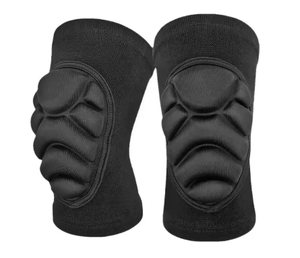 HAWK SPORTS INDUSTRIES Breathable <b>Foam</b> Elbow Support Black Spandex Polyester Unisex Pull for Football Training Sports Fitness - Product Image 2