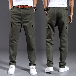 Pantalones de Trabajo para Hombre, de Cintura Media, Resistentes al Desgaste, de Doble Capa, con Logotipo Bordado Personalizado OEM, Precio de Fábrica China Bangladesh - Product Image 5