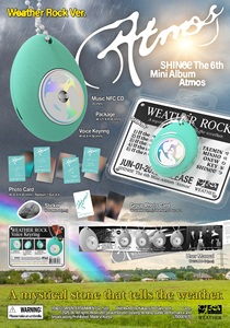 SHINEE - [ ATMOS ] 6TH MINI (WEATHER ROCK Ver.) Álbum de K-Pop en CD, el Más Vendido en Corea, para Todas las Edades - Product Image 5