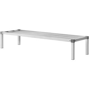 Scaffalatura Commerciale per Stoccaggio Alimenti 60FT X 20FT in Alluminio, con Pianale da 12FT, Capacità 1000 Libbre, Interamente Saldata - Product Image 1