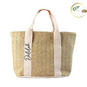 Bolsa de Mano de Yute Ecológica con Logotipo Personalizado, Bolsa de Compras Promocional Reutilizable y Duradera para Empresas - Product Image 2