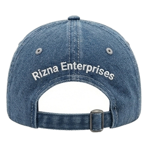 Casquette de baseball unisexe personnalisée OEM RIZNA ENTERPRISES 100 % coton de haute qualité avec logo brodé 3D, 6 panneaux, imprimé, style golf, effet délavé, pour les fêtes - Product Image 6