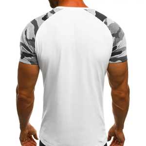 Short Sleeve Men T <b>Shirt</b> Oem Service Sports Wear T <b>Shirt</b> <b>100</b>% <b>Polyester</b> /Cotton Spandex Fabric. - Product Image 3