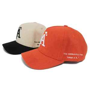 Gorra de Béisbol Deportiva Clásica Personalizada al por Mayor, Gorra de Béisbol para Hombre de Algodón Beige con Logotipo Bordado de Alta Calidad - Product Image 3
