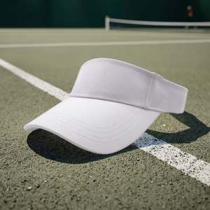 Gorra de Tenis Deportiva al por Mayor de Fábrica para Hombre y Mujer, Visera Vacía con Logotipo Personalizado Impreso - Product Image 1