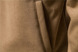 Vente en gros OEM : Sweat à capuche pour homme 100% coton épais, coupe oversize, personnalisable, économique, en molleton décontracté - Product Image 3
