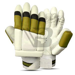 Guantes de Cricket Personalizados de la Mejor Calidad, Profesionales, Cómodos, de Cuero, PVC, PC, para Todas las Temporadas, Pakistaníes - Product Image 6