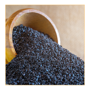 Semillas de Sésamo Negro, Especias Individuales, Premium, Frescas, Naturales, 1-3.5mm, Certificación APEDA, Empaque a Granel, Productos de Panadería - Product Image 1