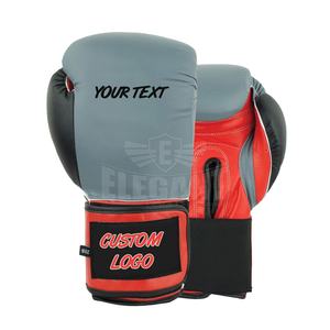 Gants de boxe Nouveauté Cuir synthétique PU Logo personnalisé PU Vente en gros Dernier design Gants de boxe d'entraînement de combat - Product Image 1
