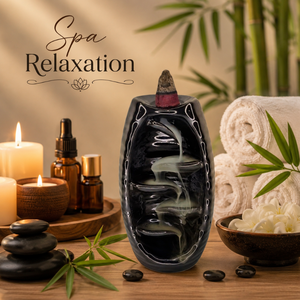 Handmade Ceramic Backflow <b>Incense</b> Burner Waterfall Smoke Cascade <b>Cone</b> Holder | Aromatherapy Relaxation Home Decor OEM Suppliers - Product Image 2
