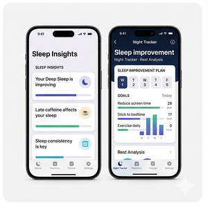 Royalcraft Sleep Tracker App – Sleep Monitor, Sleep Cycle Analysis, Relax Sounds, Smart Alarm & Insights - Product Image 4