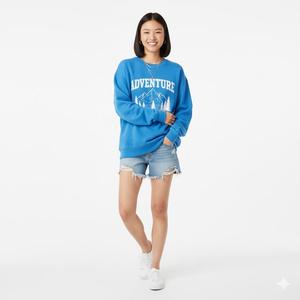 เสื้อสเวตเชิ้ตโอเวอร์ไซส์สีพลัมสำหรับผู้หญิง เสื้อคลุมลำลองผ้าฟลีซสำหรับฤดูหนาว เสื้อแขนยาวผ้าฝ้ายผสมเนื้อนุ่ม สวมใส่สบาย สไตล์สตรีทแวร์ - Product Image 3