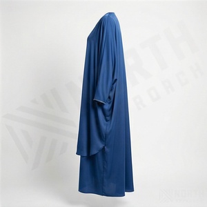Niqab islamique du Ramadan, robe de prière musulmane pour femmes, hijab, jilbab, abaya longue, couvrante, élégante, mode modeste - Product Image 3