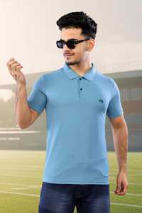 T-shirt à demi-manches à col moderne pour hommes pour des aventures décontractées en plein air - Product Image 5