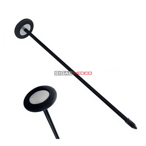 Martillo de Reflejos Neurológico Negro de 14 Pulgadas, Herramienta de Percusión Manual de Acero Inoxidable, Examen Médico de Reflejos Tendinosos, Certificado CE - Product Image 2