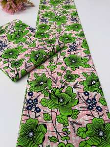 Livraison Rapide Tissu en Coton Imprimé Wax Africain en Gros pour l'Industrie de la Mode du Ghana, du Kenya et du Nigéria - Product Image 4