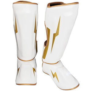 Best Selling MMA Leg Protector Muay Thai <b>Kickboxing</b> <b>Shin</b> <b>Pads</b> – Premium Leather <b>Shin</b> Guards for MMA Training - Product Image 1