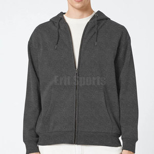Modern Style Fashion Wear Full Zip Up Hoodies Durable Material With Adjustable Hood For Everyday Lifestyle Wear - Product Image 2