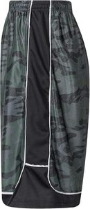Shorts pour hommes à séchage rapide, camouflage, taille élastique, avec bande latérale, style sport décontracté, tissu tissé 100% polyester - Product Image 4