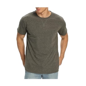 Nouvelle collection de t-shirts pour hommes, élégants, unis, décontractés, à manches courtes, 100% coton, prix d'usine du Bangladesh. - Product Image 1