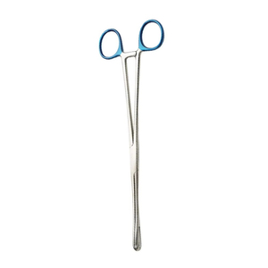 Pinzas de acero inoxidable alemanas de alta calidad para esponjas y apósitos, pinzas curvas delgadas, juego de instrumentos manuales - Product Image 1
