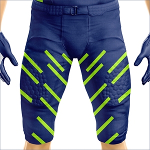Uniforme de football américain professionnel, ensemble de maillot et de pantalon personnalisés pour équipe, impression par sublimation, respirant, gestion de l'humidité, extensible - Product Image 6