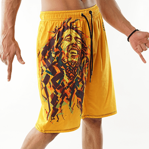 Shorts de Baño para Hombre con Estampado Floral, Secado Rápido, Cintura con Cordón, Largo Bermuda, Traje de Baño Informal - Product Image 5
