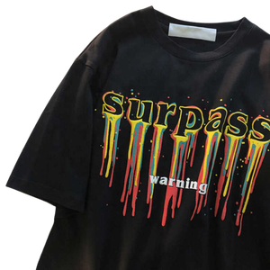 Camisetas Premium con Estampado Puff para Hombre, Algodón Grueso, Estilo Urbano Oversize, Proveedor de Ropa Personalizada, Fábrica en Pakistán - Product Image 3