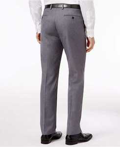 กางเกงขายาวทรงสลิมฟิตลายทางสำหรับผู้ชาย  แบบทางการและลำลองสำหรับใส่ทำงาน  ดีไซน์ทันสมัย  รับผลิตแบบ OEM ODM - Product Image 4