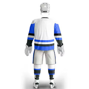 Uniforme de hockey sur glace respirant avec logo personnalisé, fabrication professionnelle, vêtements de sport, uniforme de hockey sur glace en vente en ligne - Product Image 3