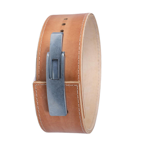 Ceinture de musculation unisexe en cuir de vachette robuste, réglable, antidérapante, respirante, protection complète, personnalisable - Product Image 3