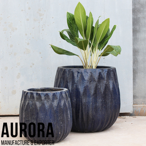 Pots et jardinières en céramique personnalisés de différentes tailles, décorations pour la maison, fabriqués au Vietnam, à prix abordable. - Product Image 3