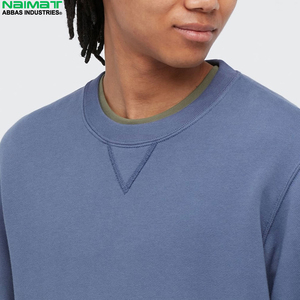 Sweat-shirt à col rond multi-couches isolant pour homme, vêtement d'extérieur en polaire épaisse pour temps extrêmement froid - Product Image 5