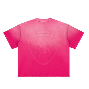 T-shirt confortable pour homme effet délavé soleil, idéal gym et décontracté, 100% coton léger et respirant, manches courtes, haute qualité - Product Image 2