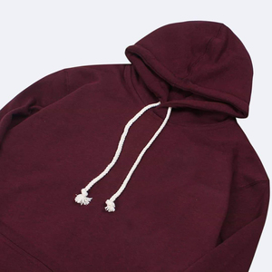 Sweat à capuche épais en molleton pour homme, style vintage délavé à l'acide, sérigraphié, à carreaux, hiver, décontracté, brodé, respirant, 100% coton - Product Image 4