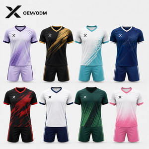 Conjunto de Camiseta de Fútbol X Men, Manga Corta, Cuello Redondo, Poliéster Sublimado, Secado Rápido, Transpirable, para Todas las Temporadas, Ropa Deportiva OEM/ODM - Product Image 1