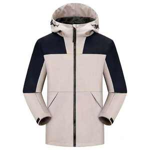 <b>Men's</b> Winter Thick Zipper Hooded Waterproof Reversible Down-Filled Quilted Windbreaker <b>Jacket</b> for <b>Cycling</b> Running OEM Service - Product Image 5