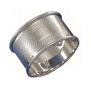 Anillo de Servilleta de Aleación Metálica de la Mejor Calidad, Redondo, Plateado y Dorado, Decorativo con Flores, para Bodas, Navidad, Decoración de Mesa de Alta Calidad - Product Image 3