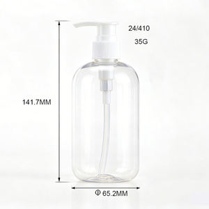 ขวดพลาสติก PET ใสทรงบอสตัน ขนาด 360 มล. 12 ออนซ์ คอขวดขนาด 24-410 - Product Image 4