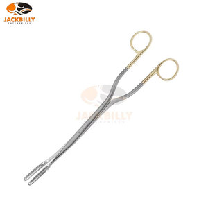 คีมคีบไข่ Bierer Ovum Forceps แบบตรง คุณภาพสูง ผลิตจากสแตนเลสสตีล ใช้งานด้วยมือ ได้รับการรับรองมาตรฐาน CE เหมาะสำหรับการตรวจวินิจฉัยโดยผู้เชี่ยวชาญ เครื่องมือผ่าตัด ราคาขายส่ง - Product Image 3