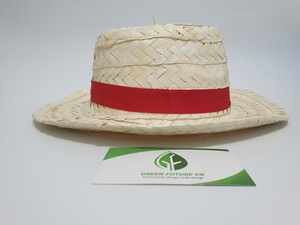 Chapeau de paille Sombrero en herbe naturelle à large bord unisexe pour la plage, les voyages et les fêtes avec bordure en ruban et broderie à la main - Product Image 5