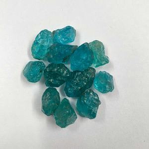 <span class=keywords><strong>Apatite</strong></span> Neon Naturale Grezza e Lucidata da 8mm-12mm, Gemma Sciolta di Alta Qualità, <span class=keywords><strong>Apatite</strong></span> Non Trattata, Pietre Semipreziose a Prezzo di Fabbrica - Product Image 4
