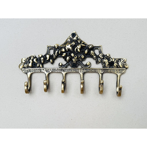 Top Quality Artistic Vintage Design Brass Clothes Hanger <b>Hook</b> With Black Antique Shade <b>for</b> Clothes & Towel <b>Hanging</b> at Low Price - Product Image 1