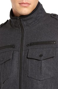 Blouson Bomber Personnalisable avec Logo sur le Devant, en Toile Premium, Chaud, Respirant, Coupe-Vent, Tendance, Haute Qualité, pour Hommes, Hiver - Product Image 4