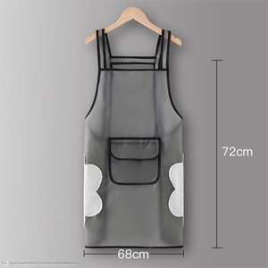 مرايل طهي مريحة مقاومة للماء من البولي يوريثان الحراري (TPU) مع شعار مخصص للبيع بالجملة، متينة ومقاومة للزيت والأحماض، للجنسين، متعددة الألوان - Product Image 1