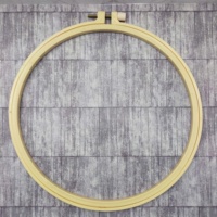 Cadre de broderie en plastique durable pour l'art populaire, pour le point de croix, disponible en 4 tailles (12,5 16 20 24 cm)