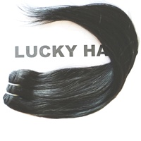 100% Top prix de gros vietnamien Remy cheveux qualité longue durée os droit noir brut naturel vierge Extensions de cheveux humains