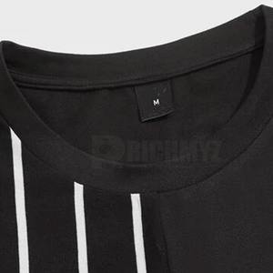 Conjuntos de Camiseta y Pantalones Cortos para Hombre, 100% Poliéster, Cintura Elástica, Transpirable, Secado Rápido, 2 en 1, Ropa Deportiva, Precio al por Mayor - Product Image 3