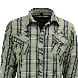 Camisas de Franela Clásicas para Motociclistas Hechas en Fábrica, Personalizadas, Ajustables, de la Mejor Calidad, para Hombre - Product Image 5