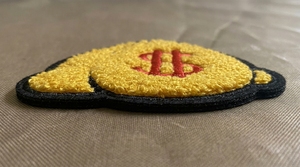 <b>Yellow</b> Money Bag Patch With Red Dollar Sign Embroidered Iron-On Applique For Bags Apparel <b>Accessories</b> - Product Image 2